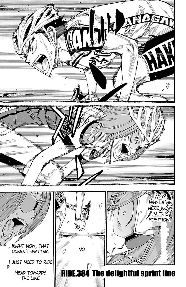 Yowamushi Pedal Chapter 384 1